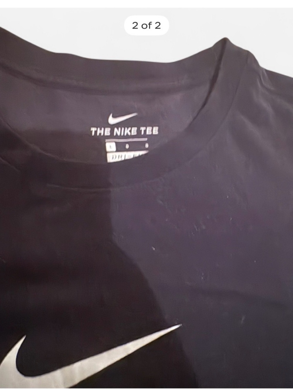 Nike Black "Los Angeles" Dri-FIT Short Sleeve Tee - Picture 4 of 4